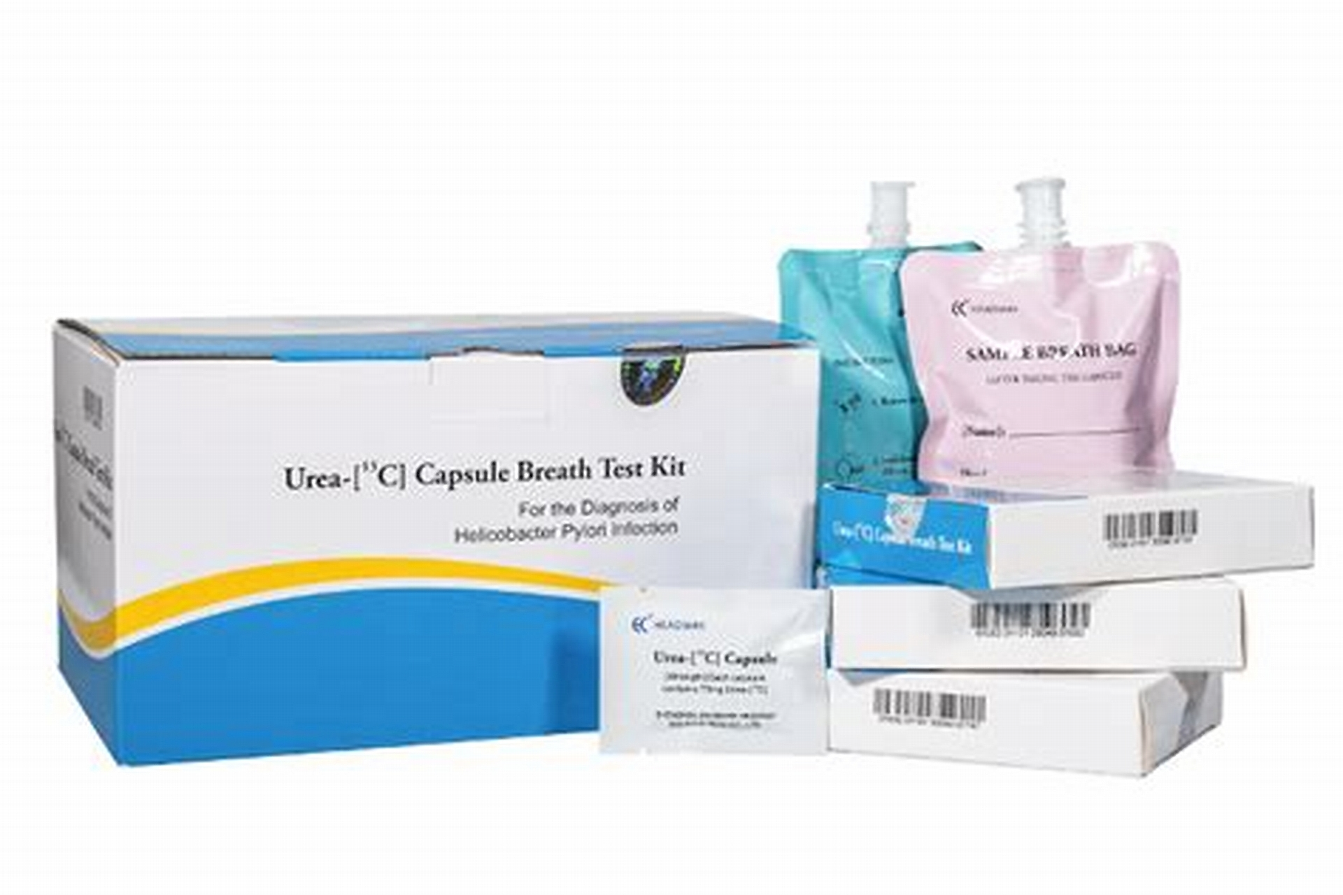 Headway Pylori UBT kit diagnostic workflow